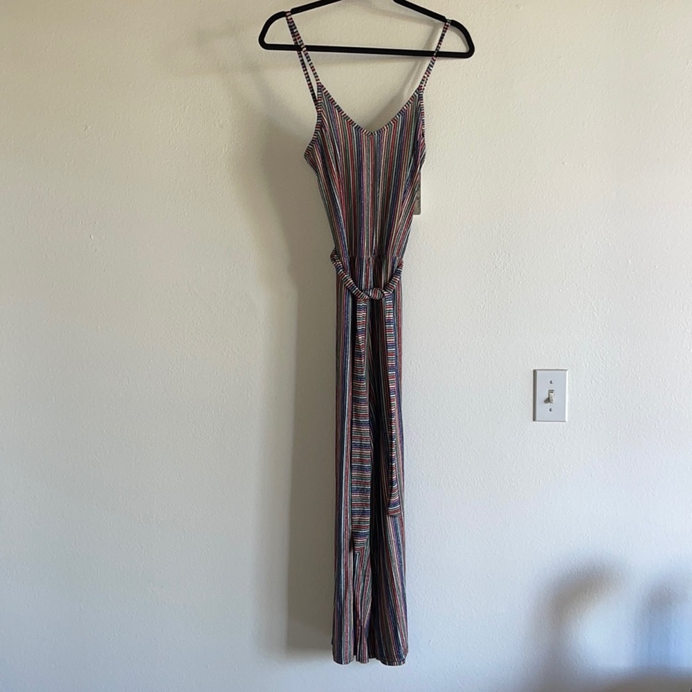 Striped jumpsuit new
